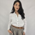 Дамска риза от лен